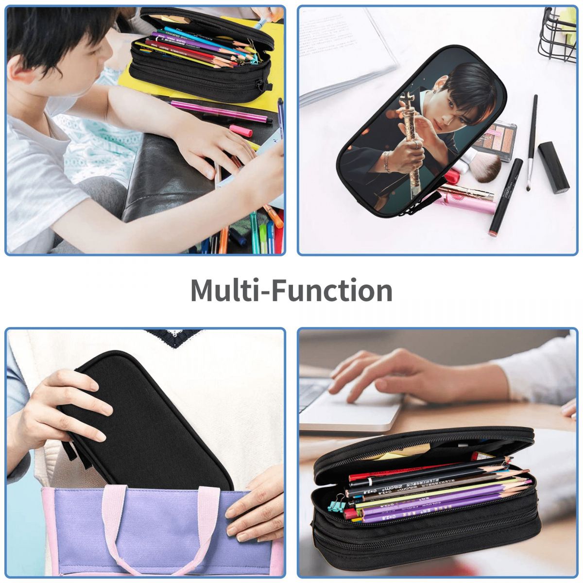 Cha Eunwoo Pencil Case for Boy - Stationery And Office Supply Chain recensione e prezzo