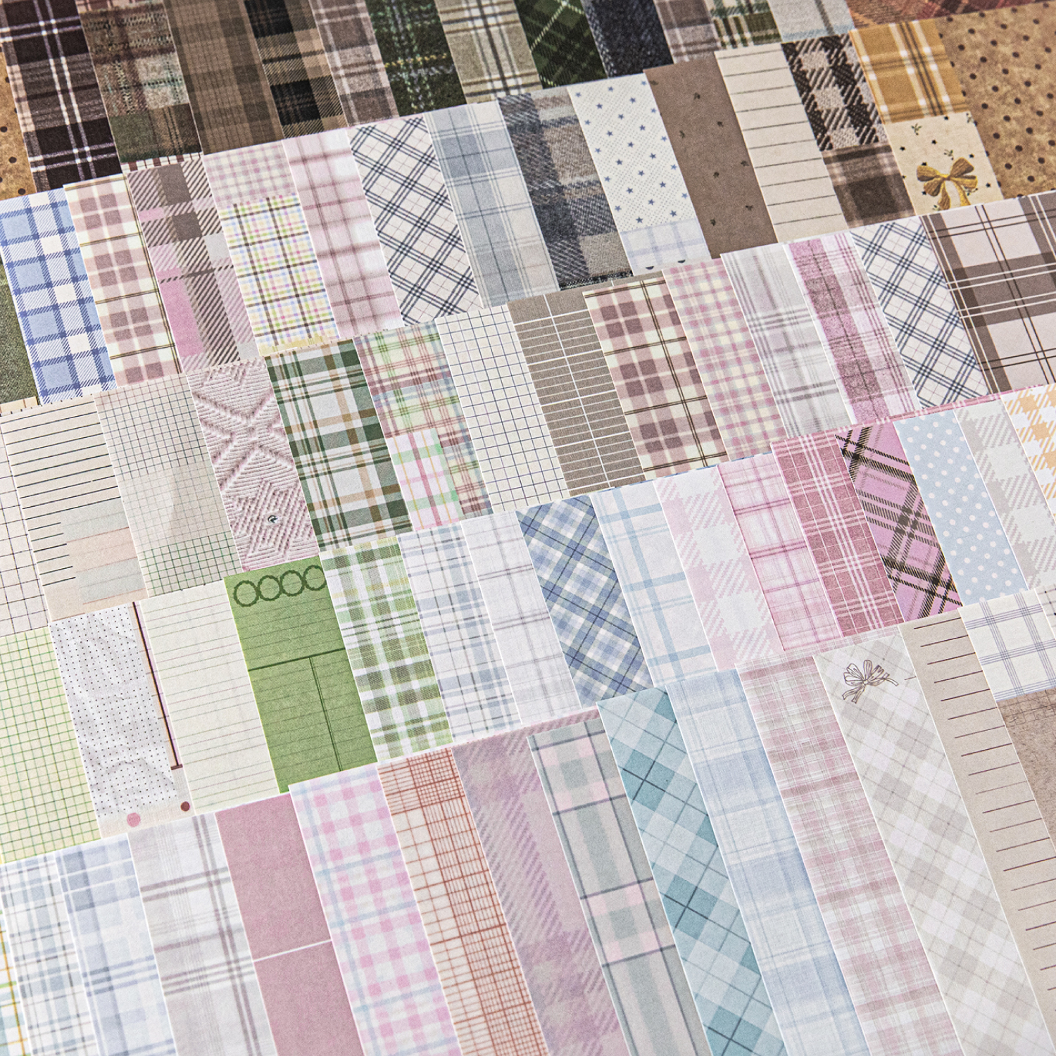 Journal GO 50pcs Kawaii Plaid  - Office Stationery Supply List recensione e prezzo