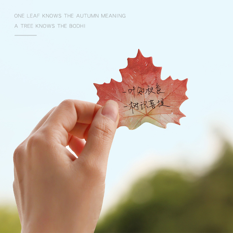 30 Pcs Leaf Sticky notes Plann - Office Stationery Supply List recensione e prezzo