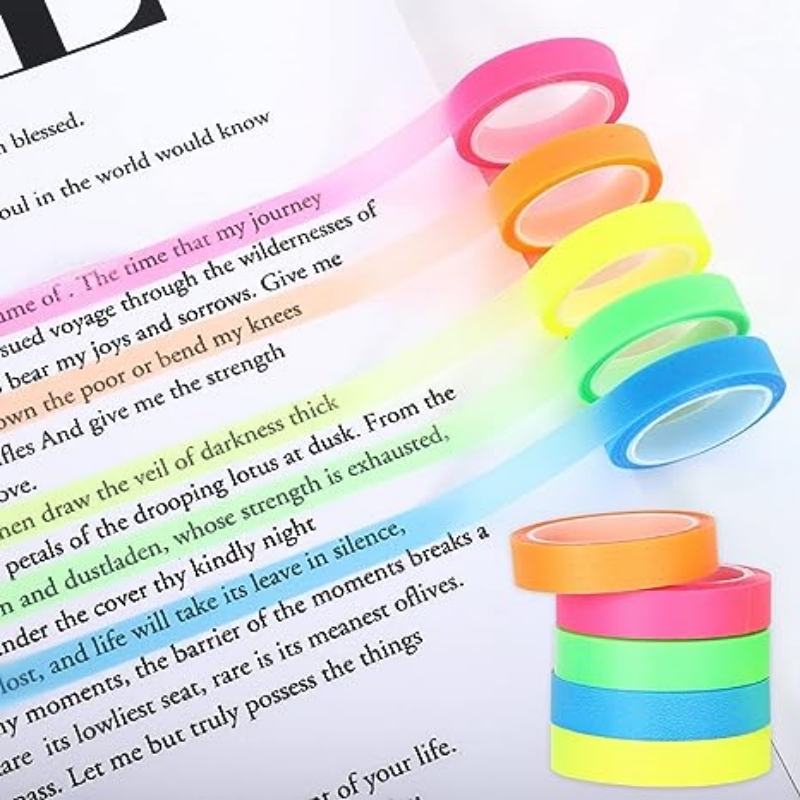 5 Rolls Multicolor Writable St - Correction Tape Roller recensione e prezzo