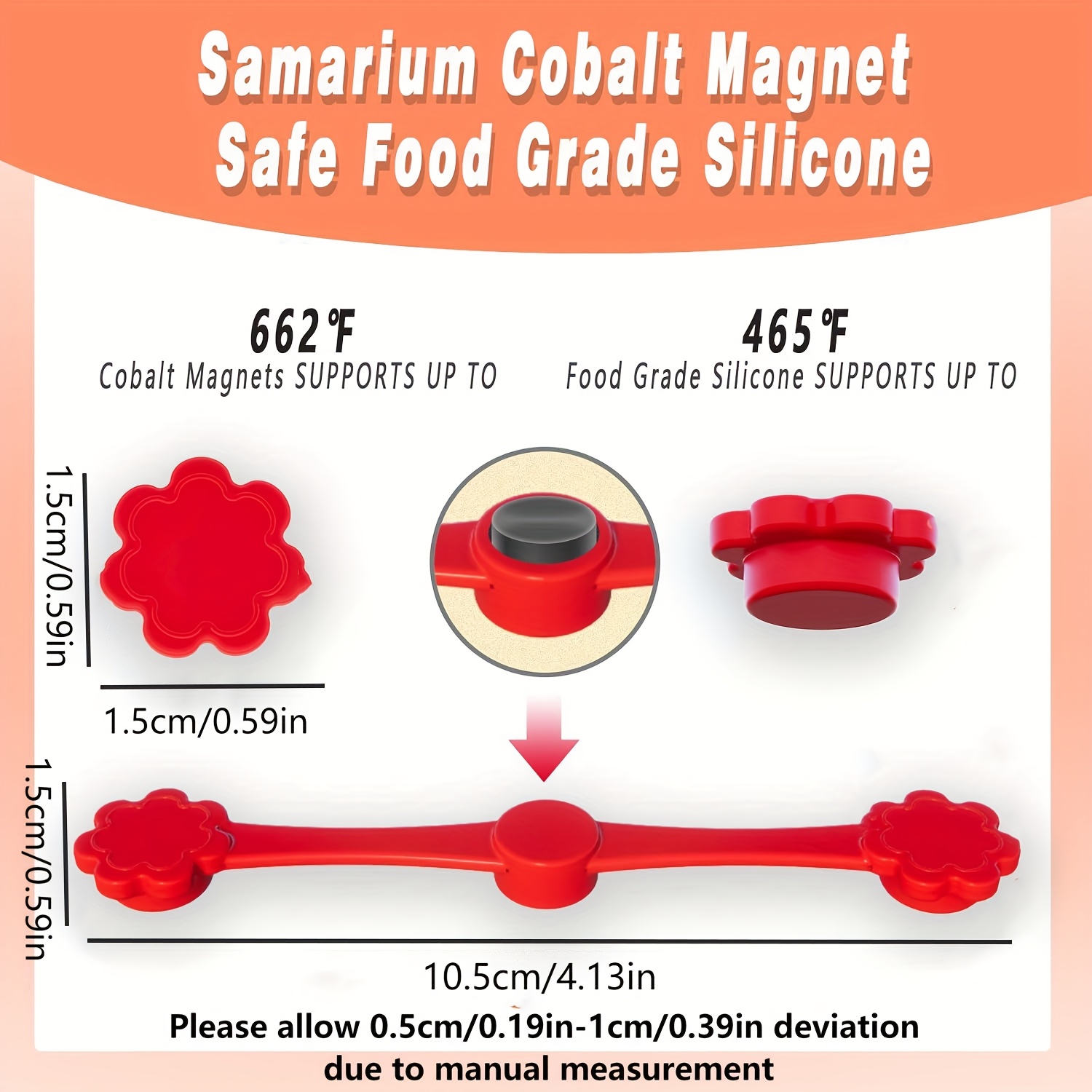 Air Fryer Magnet Silicone Buck - Paperclip Magnetic Set recensione e prezzo