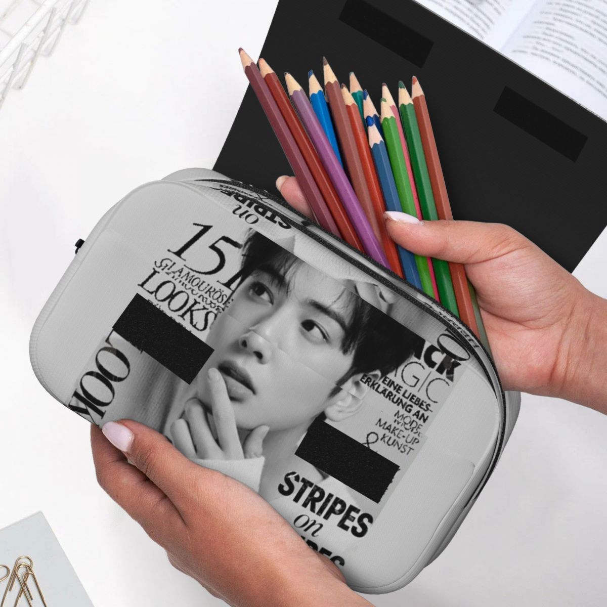 Cha EunWoo Kpop Astro Pencil C - Stationery And Office Supply Chain recensione e prezzo