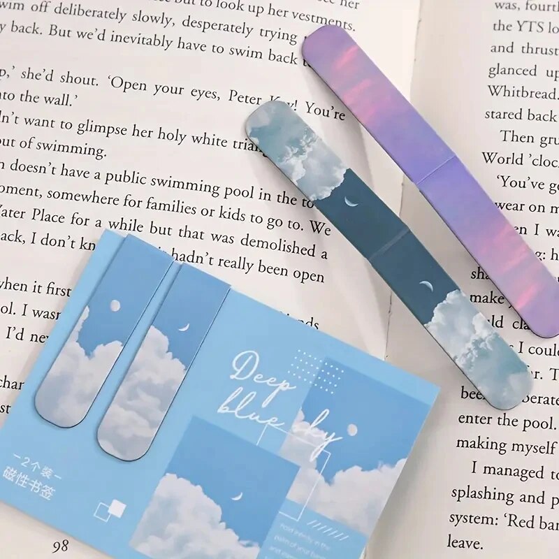 2Pcs Magnetic Bookmark Beautif - Paperclip Magnetic Set recensione e prezzo