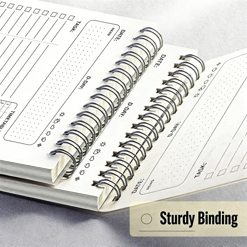 2PCS Planner Agenda Spiral A5  - Office Stationery Supply List recensione e prezzo