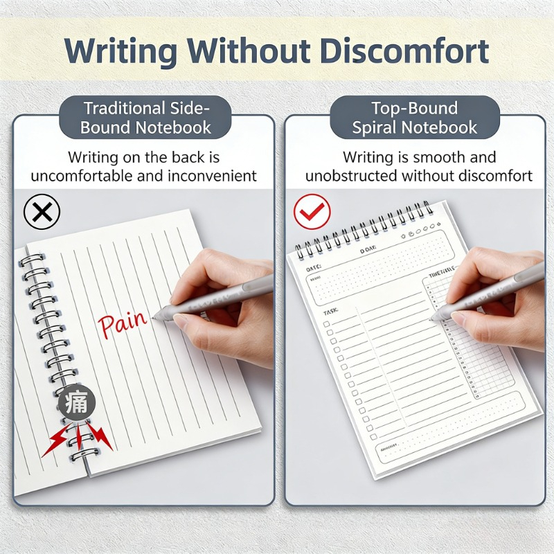 2PCS Planner Agenda Spiral A5  - Office Stationery Supply List recensione e prezzo