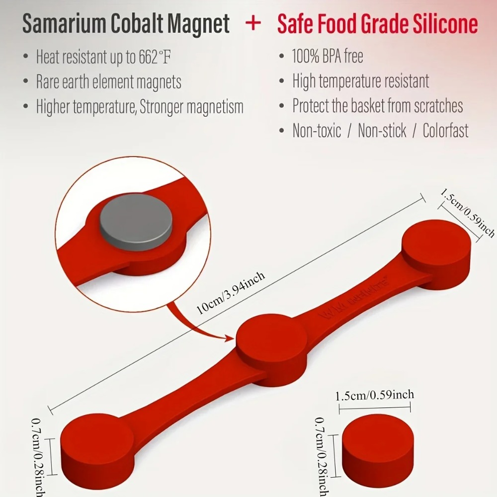 Air Fryer Magnet Silicone Buck - Paperclip Magnetic Set recensione e prezzo