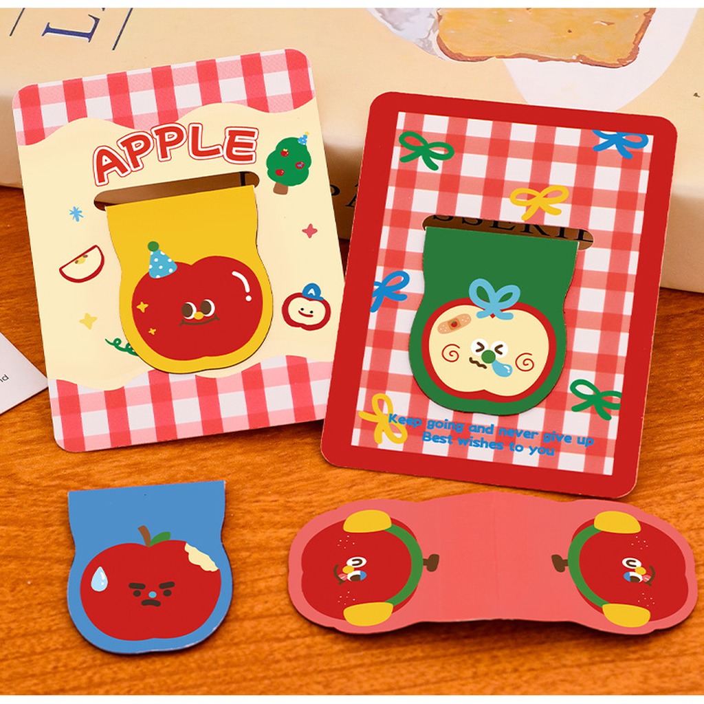 Cute Apple Shaped Magnetic Boo - Paperclip Magnetic Set recensione e prezzo