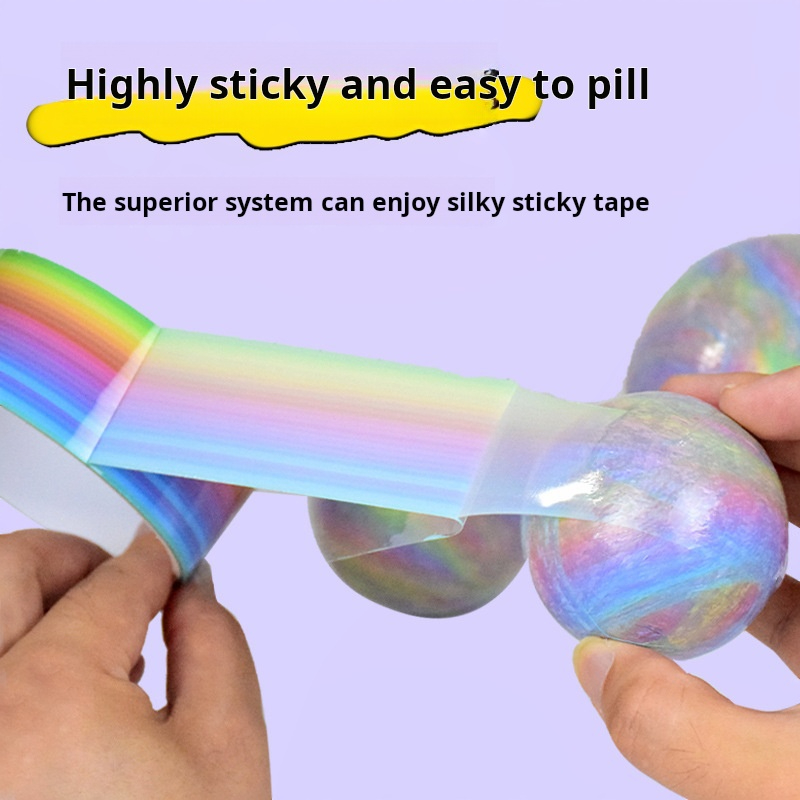 1pcs Rainbow Balls Sticky Ball - Glue Stick Pack recensione e prezzo