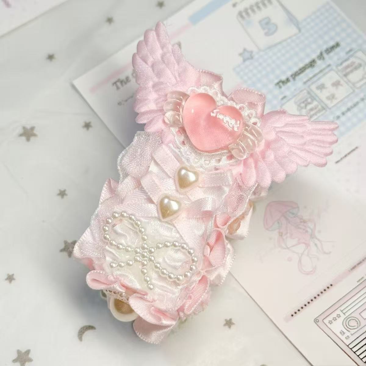 Cute Pink Mini Stapler Creamy  - Stationery And Office Supply Chain recensione e prezzo