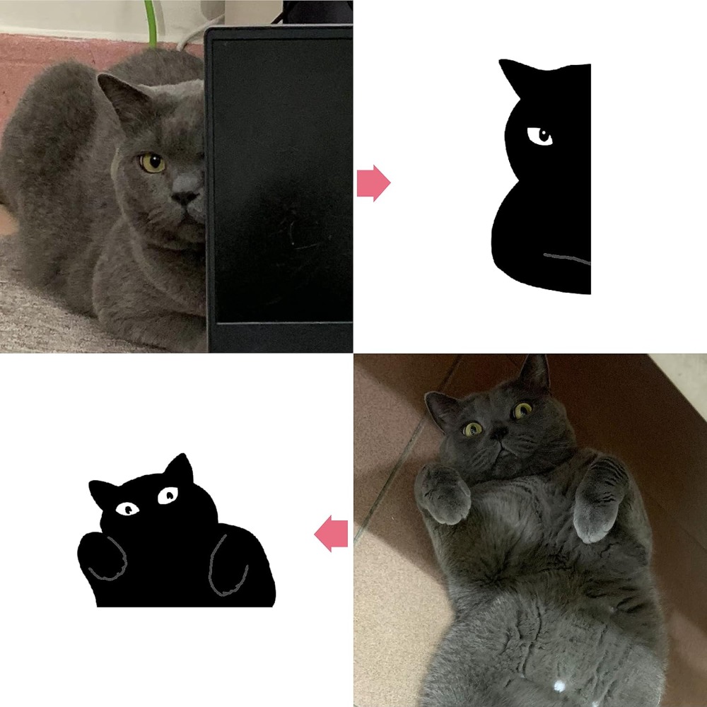6 Cute Cat Magnetic Bookmarks  - Paperclip Magnetic Set recensione e prezzo