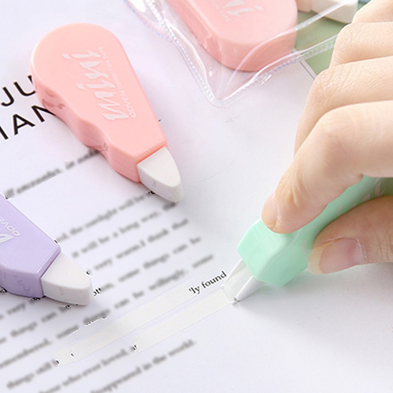 1 Set/6 Piece Cute Kawaii Maca - Correction Tape Roller recensione e prezzo