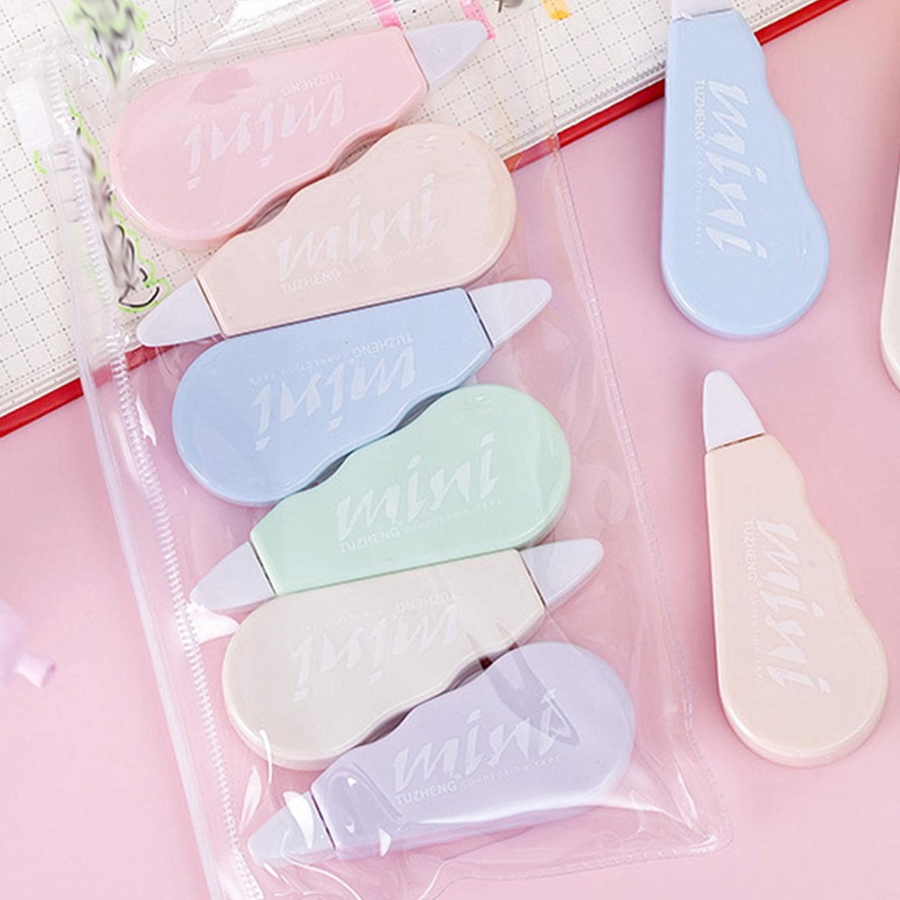 1 Set/6 Piece Cute Kawaii Maca - Correction Tape Roller recensione e prezzo
