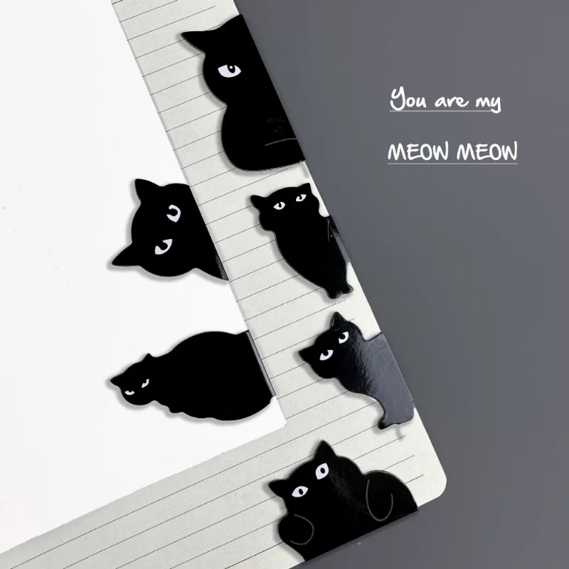 6 Pcs/set Cute Cat Magnet Book - Paperclip Magnetic Set recensione e prezzo