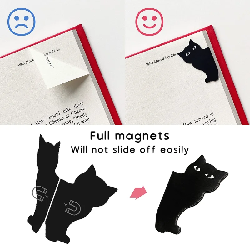 6 Pcs/set Cute Cat Magnet Book - Paperclip Magnetic Set recensione e prezzo