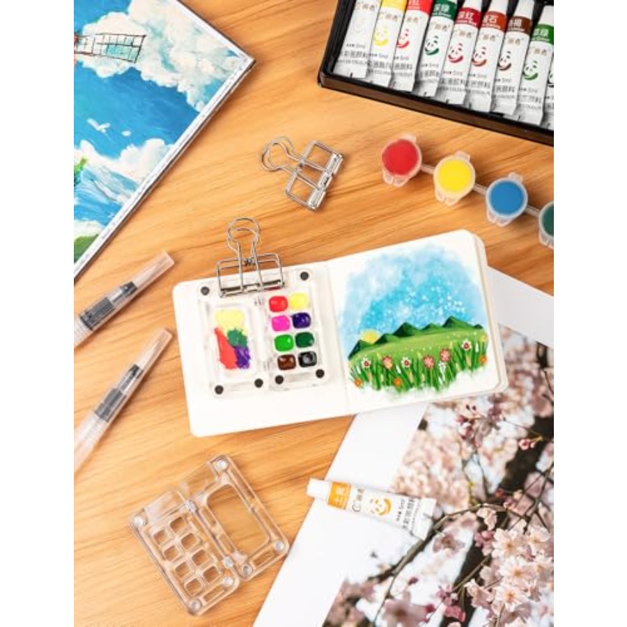Mini Watercolor Paint Set Trav - Paperclip Magnetic Set recensione e prezzo