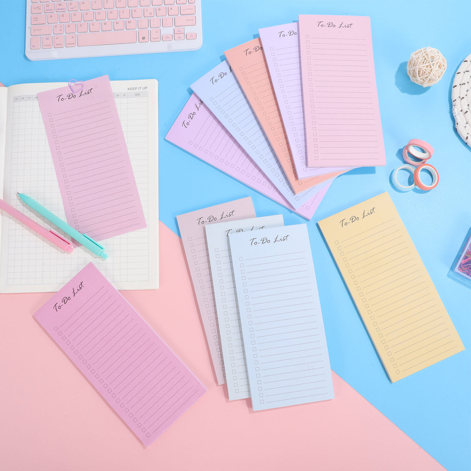10 Pads Sticky to Do List Note - Office Stationery Supply List recensione e prezzo