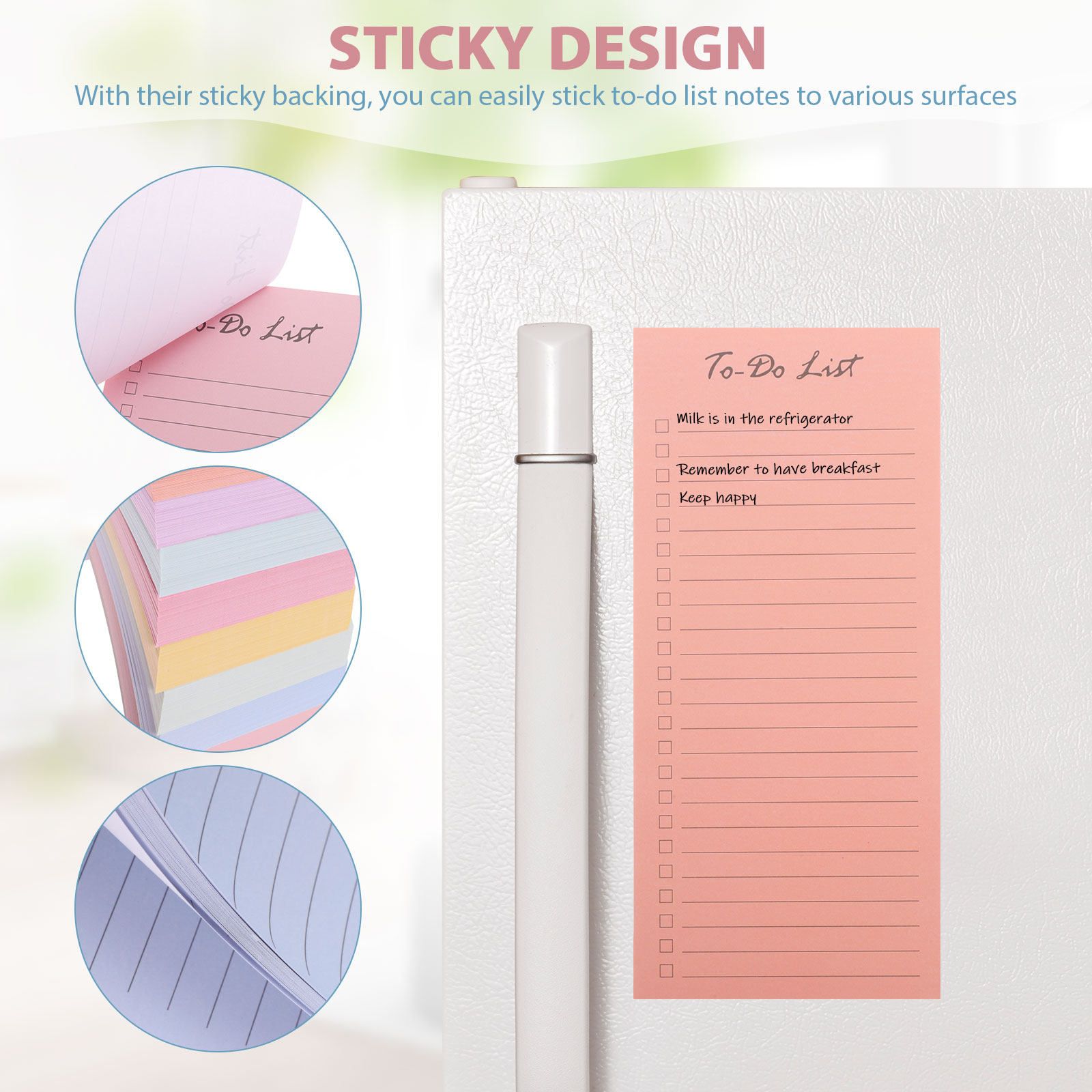 10 Pads Sticky to Do List Note - Office Stationery Supply List recensione e prezzo