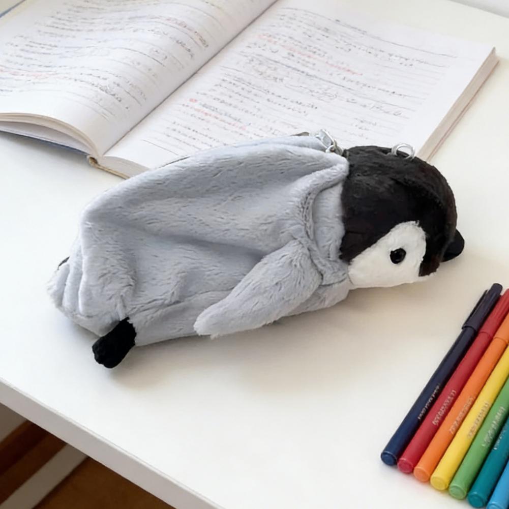 Cute Penguin Pencil Pouch Larg - Stationery Supply recensione e prezzo