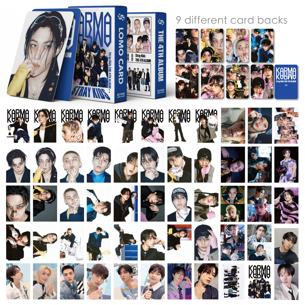 55PCS KPOP new Stray Kids Albu - Cardstock Paper Pack recensione e prezzo
