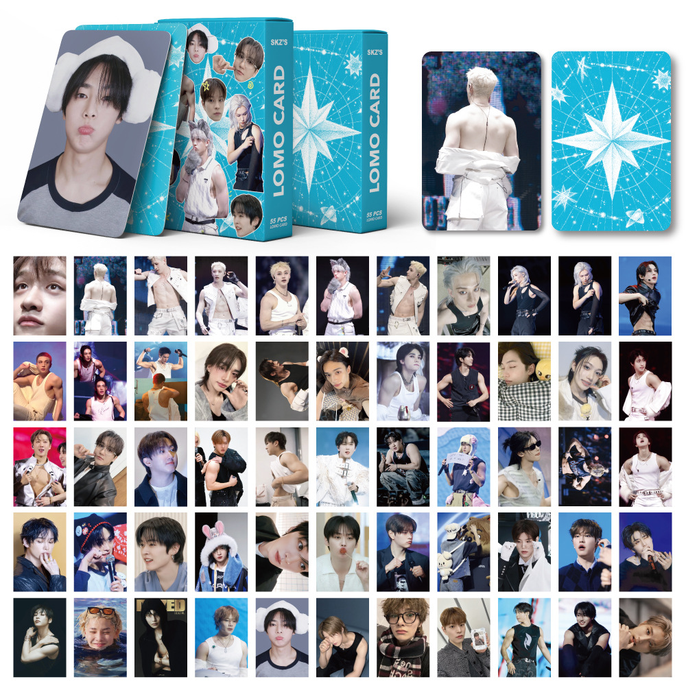 55PCS KPOP new Stray Kids Albu - Cardstock Paper Pack recensione e prezzo