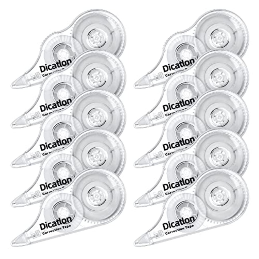 White Correction Tape 10 Pack, - Correction Tape Roller recensione e prezzo