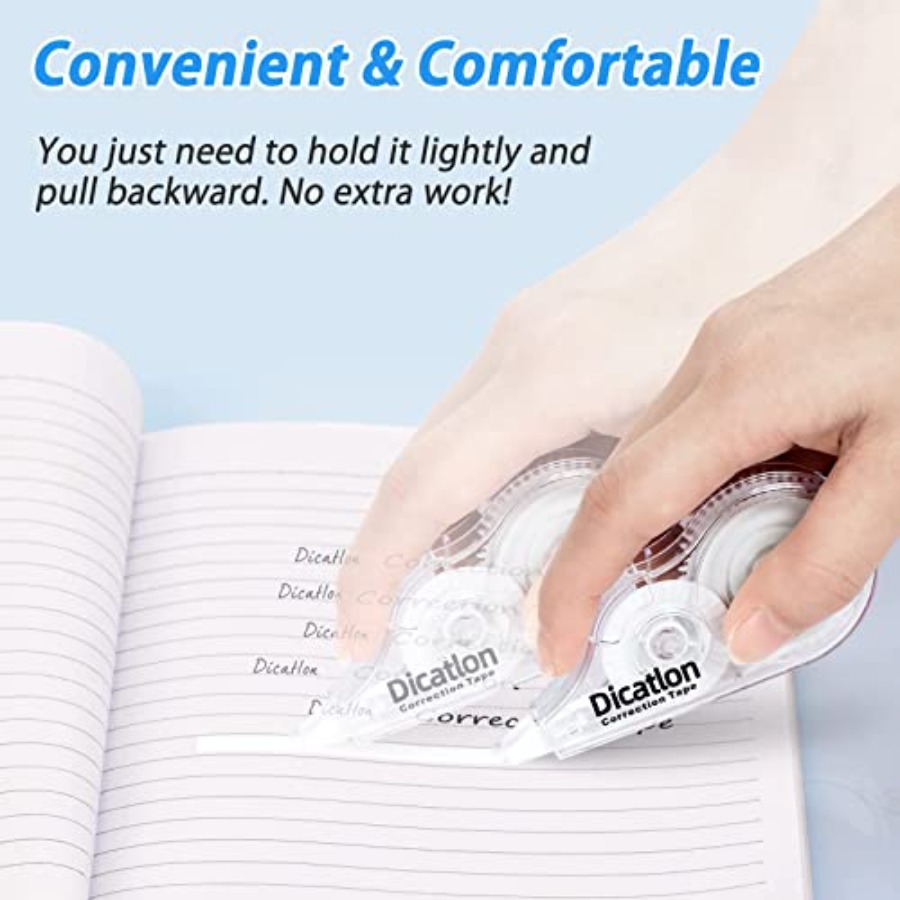 White Correction Tape 10 Pack, - Correction Tape Roller recensione e prezzo