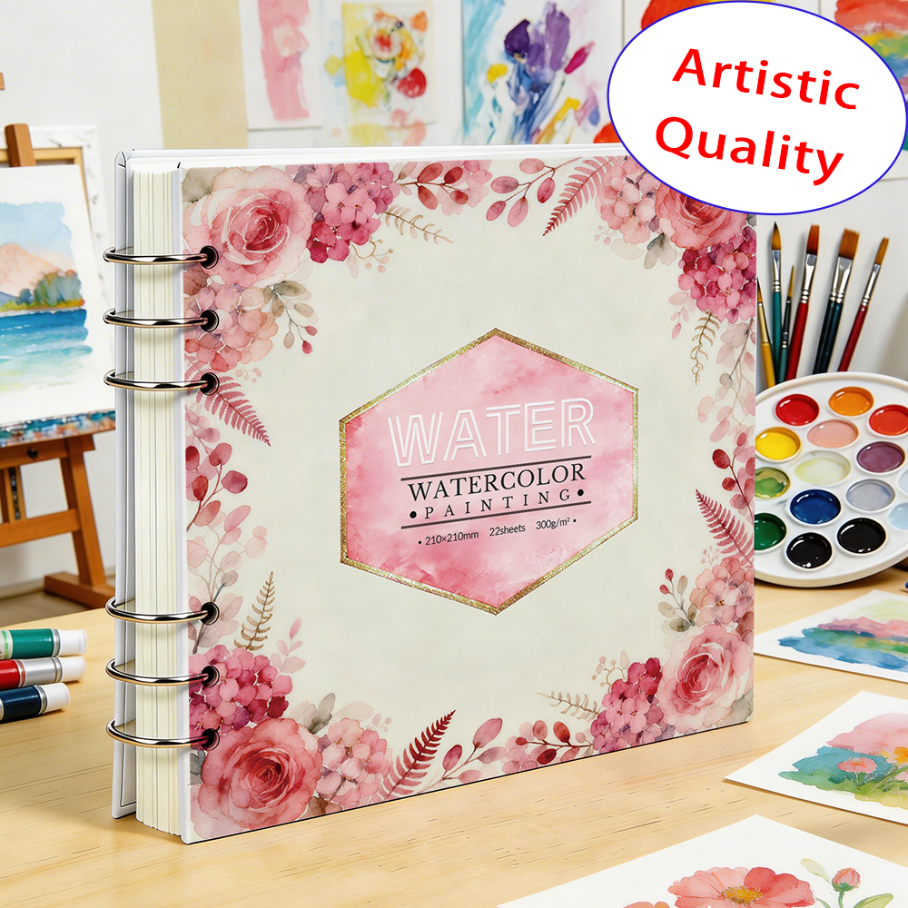 210x210mm 300GSM Watercolor Sk - Art Sketchbook Ring recensione e prezzo