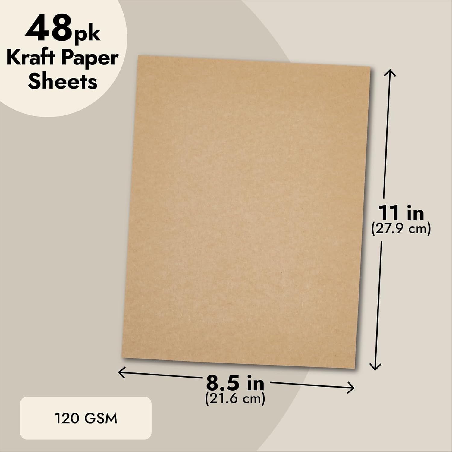 Kraft Paper Cardstock 8.5x11 1 - Cardstock Paper Pack recensione e prezzo