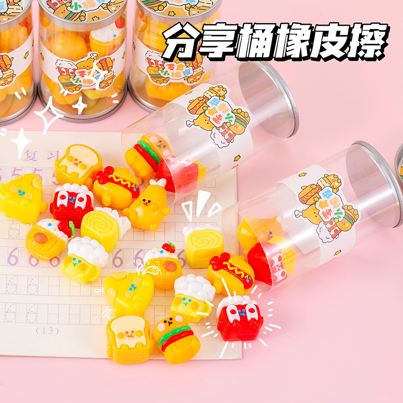 Creative Cartoon Snack Eraser  - Stationery Supply recensione e prezzo