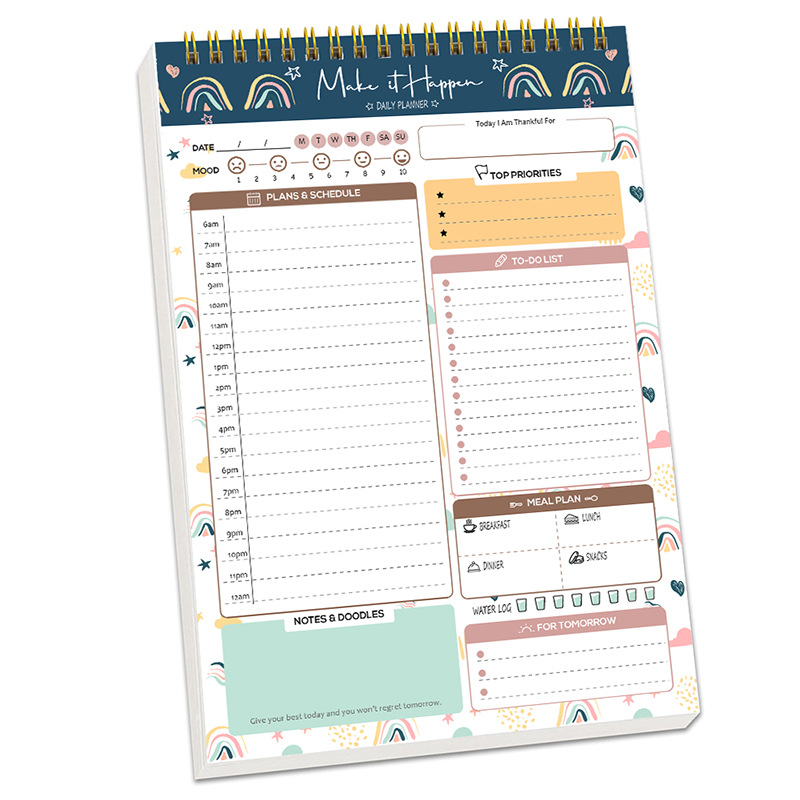 Planner Agenda Spiral A5 Noteb - Office Stationery Supply List recensione e prezzo