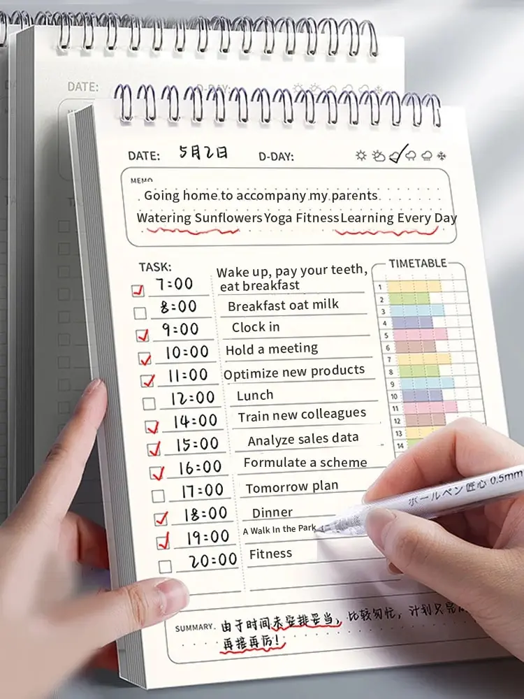 1pc Planner Agenda Spiral A5 N - Office Stationery Supply List recensione e prezzo