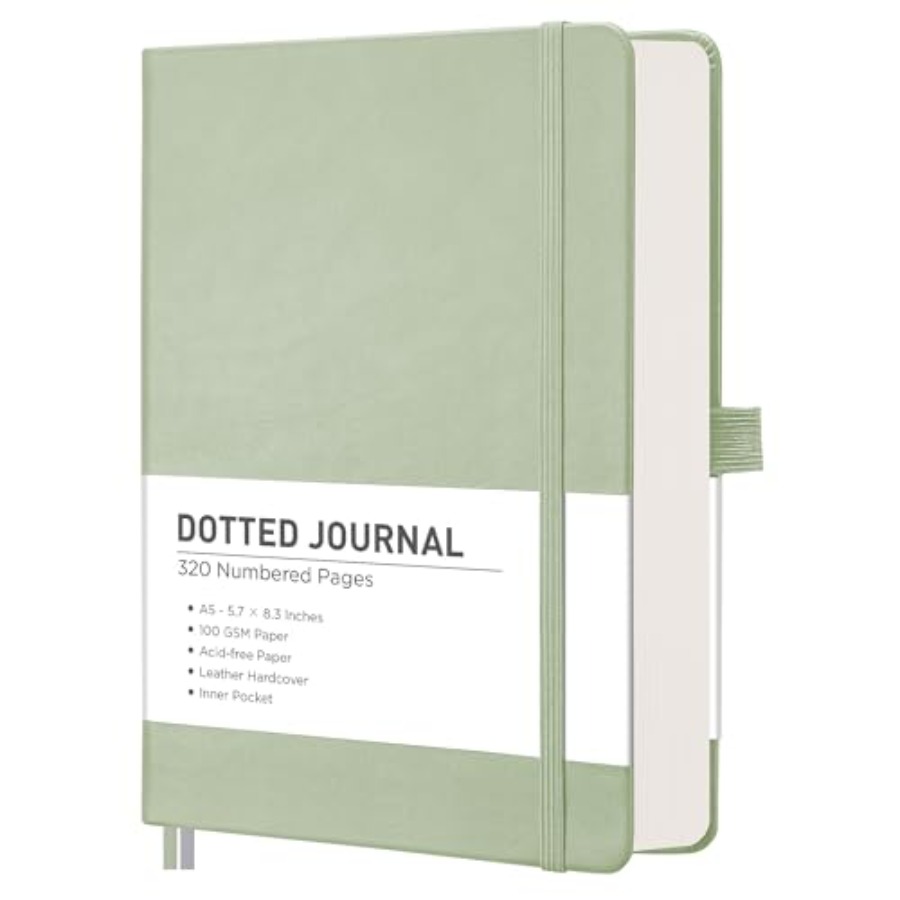 Dotted Journal Notebook, 320 N - Notebook Dotted A5 recensione e prezzo