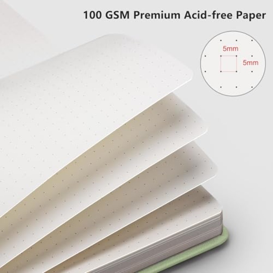 Dotted Journal Notebook, 320 N - Notebook Dotted A5 recensione e prezzo