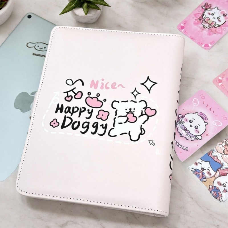 Cute Line Puppy PU Leather Loo - Notebook Dotted A5 recensione e prezzo