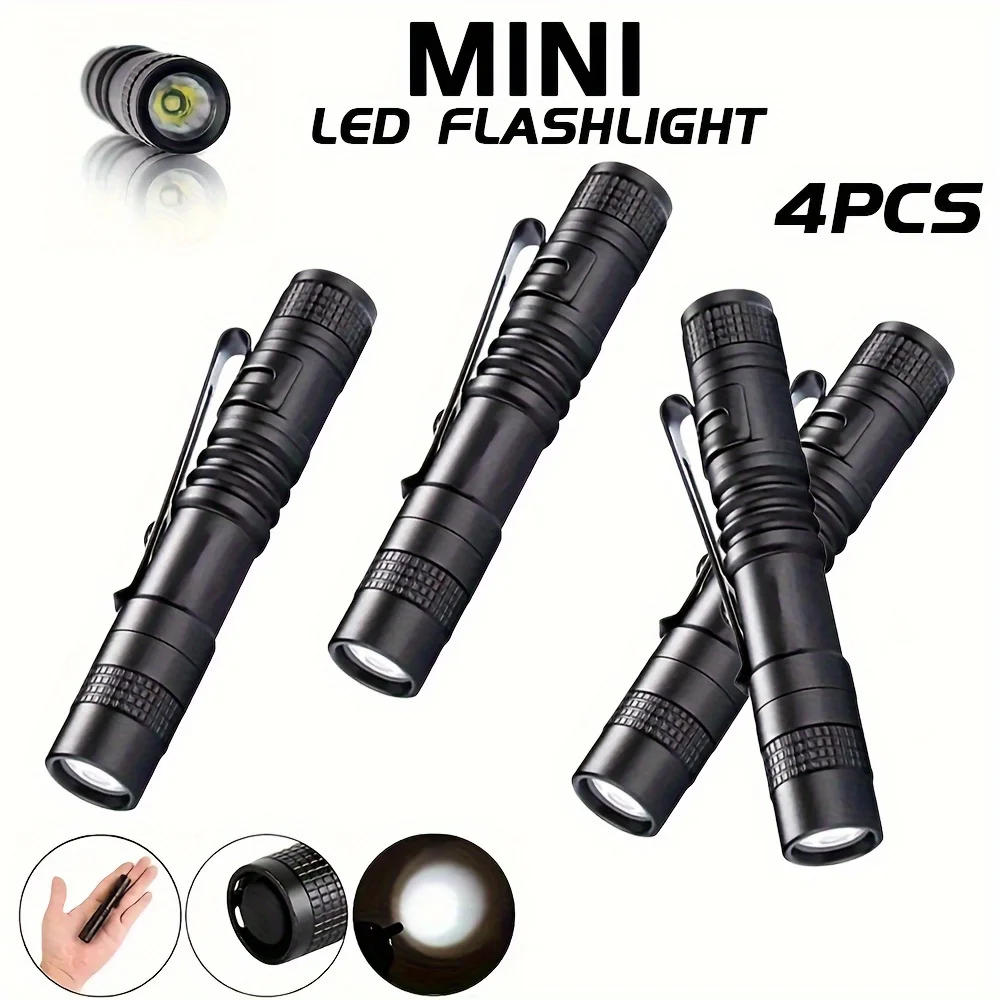 1-4PCS Mini Portable LED Pen L - Stationery Supply recensione e prezzo
