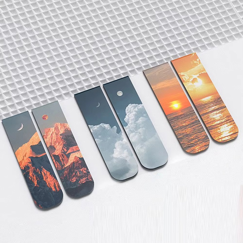 2Pcs/Set Bookmarks Beautiful N - Paperclip Magnetic Set recensione e prezzo