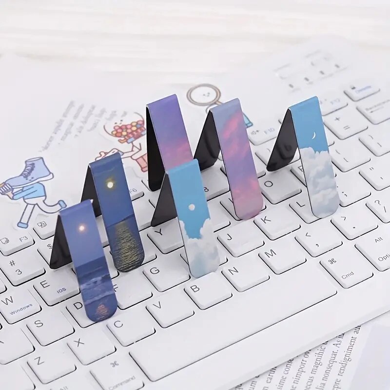 2Pcs/Set Fantasy Clouds Bookma - Paperclip Magnetic Set recensione e prezzo