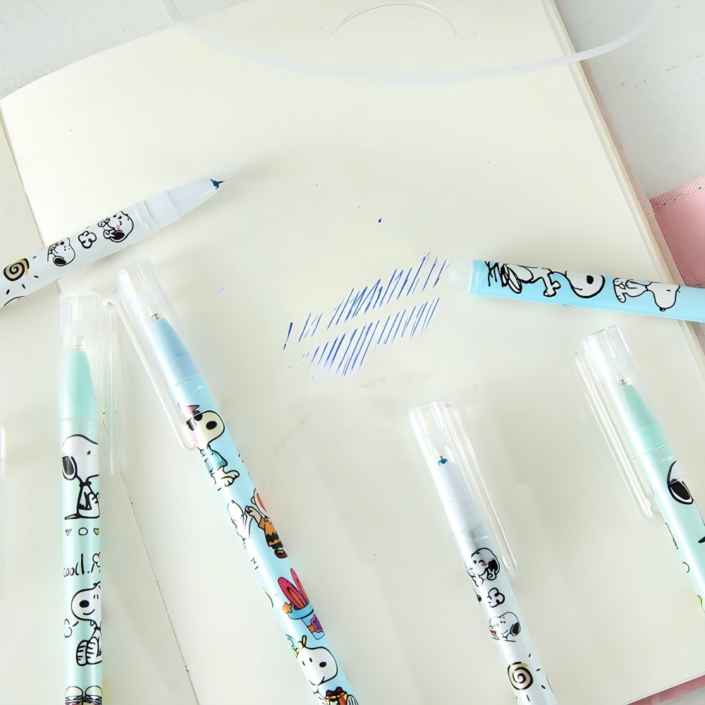 12pcs Snoopy Premium Erasable  - Stationery Supply recensione e prezzo