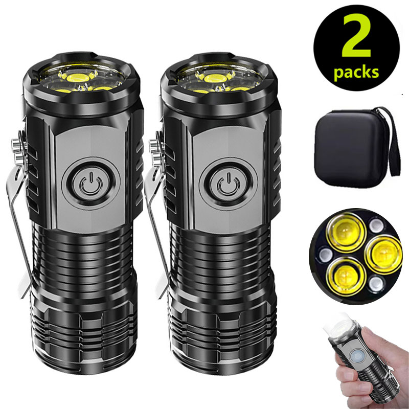 Mini 3LED Flashlight With Pen  - Stationery Supply recensione e prezzo