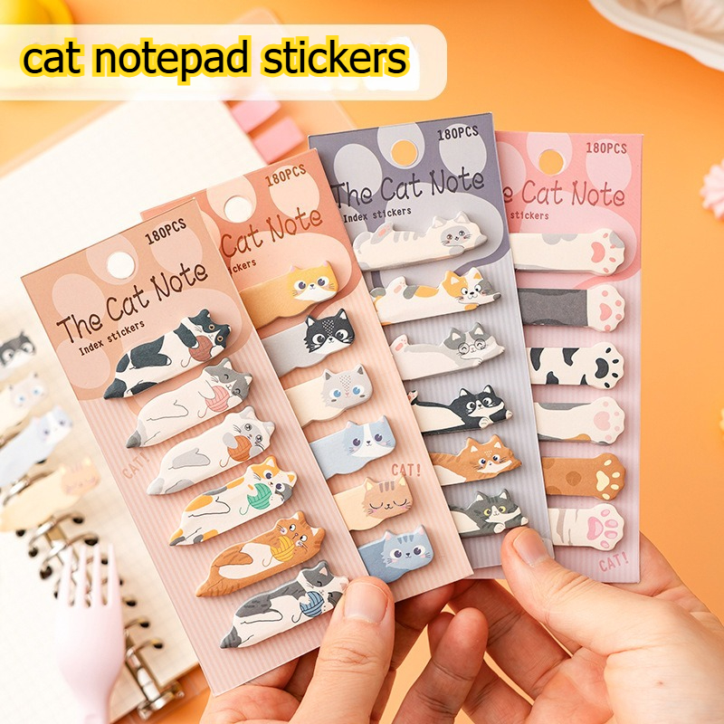 40packs Kawaii Cat Memo Pad St - Stationery Office Items List recensione e prezzo