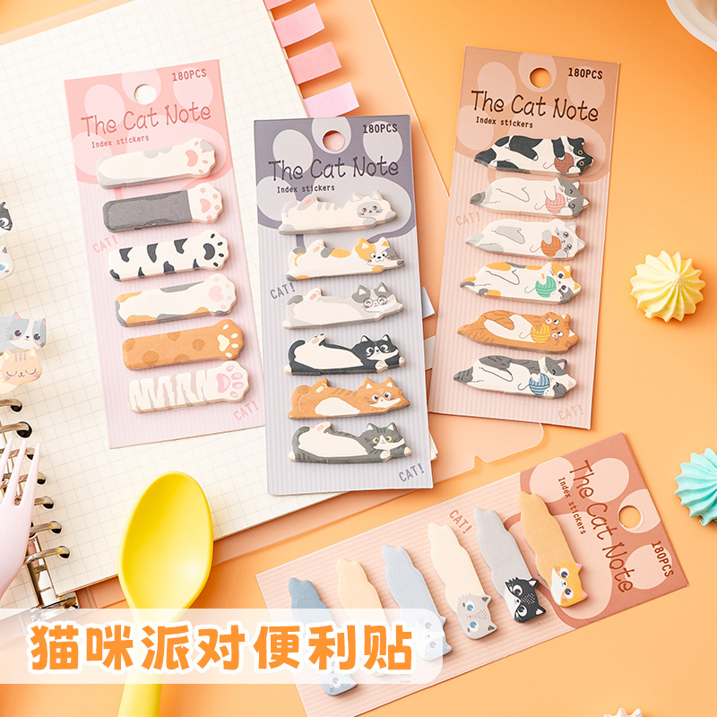 40packs Kawaii Cat Memo Pad St - Stationery Office Items List recensione e prezzo