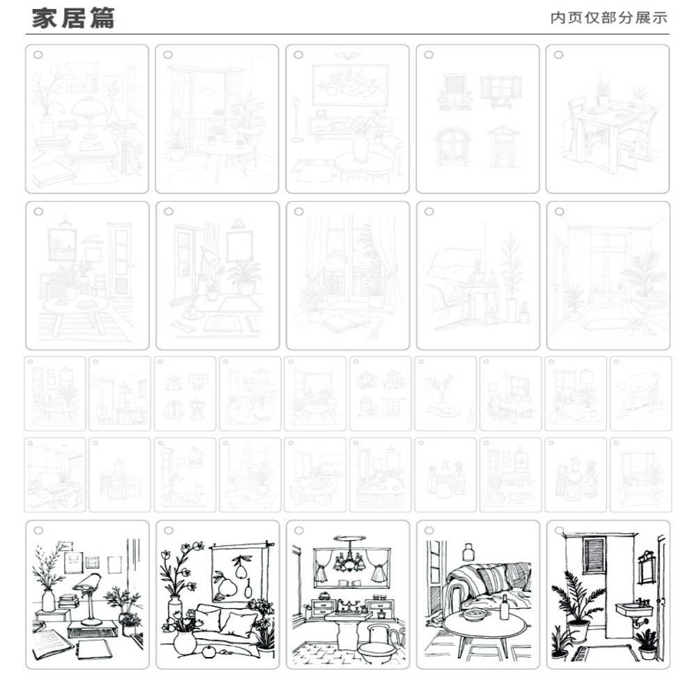 Coloring Book Portable Loose L - Art Sketchbook Ring recensione e prezzo