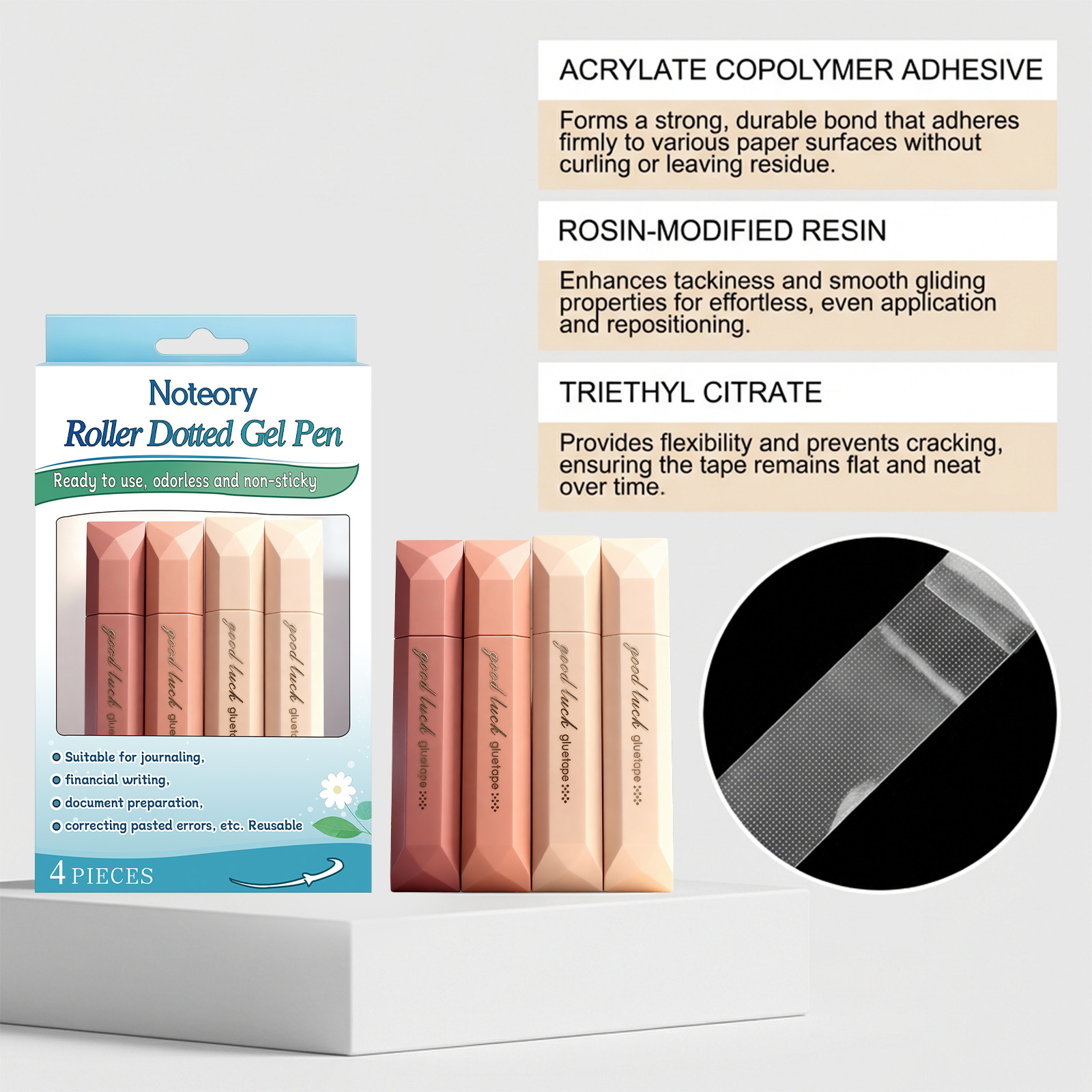 Double Sided Tape Roller Stron - Glue Stick Pack recensione e prezzo