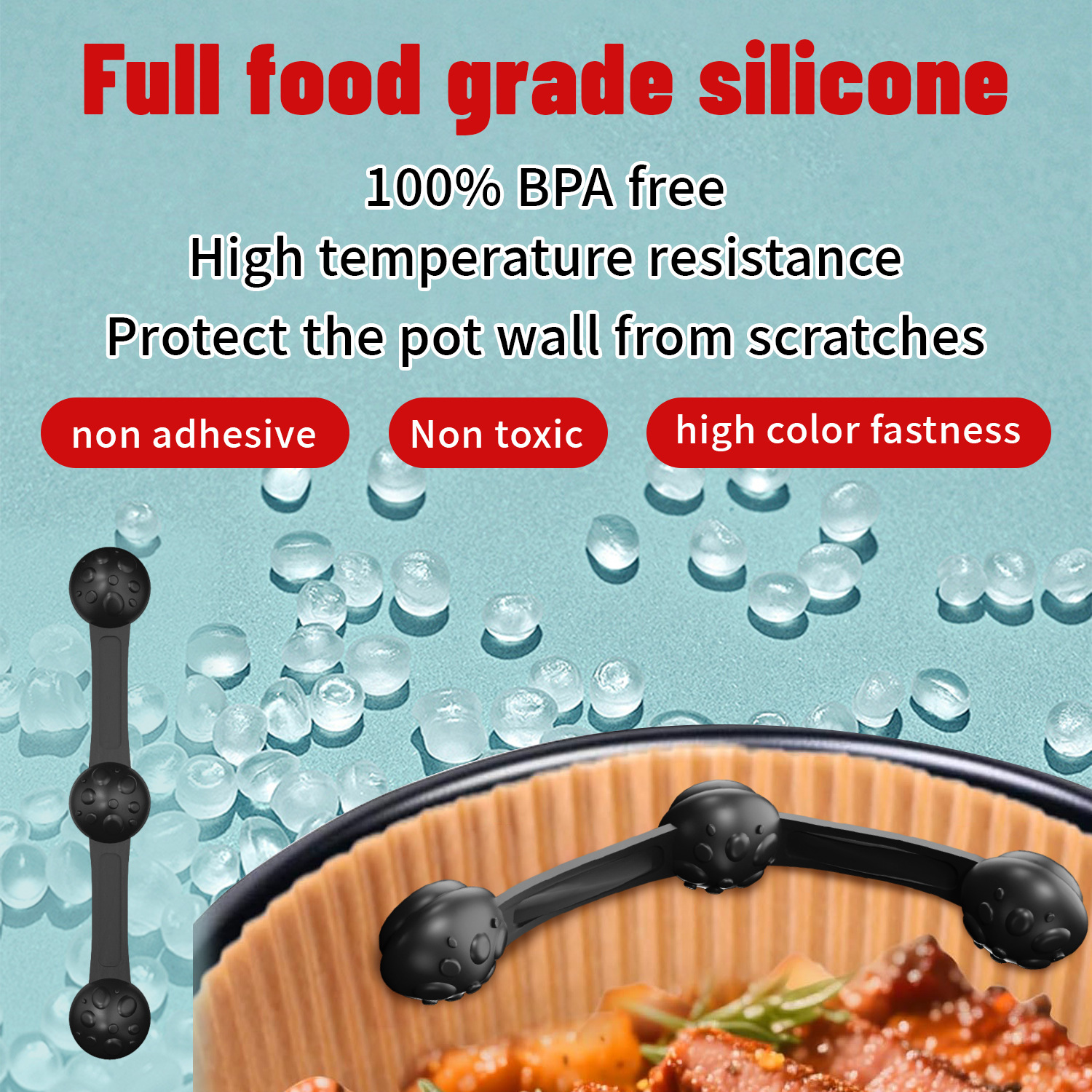 1/2sets Silicone Air Fryer Mag - Paperclip Magnetic Set recensione e prezzo